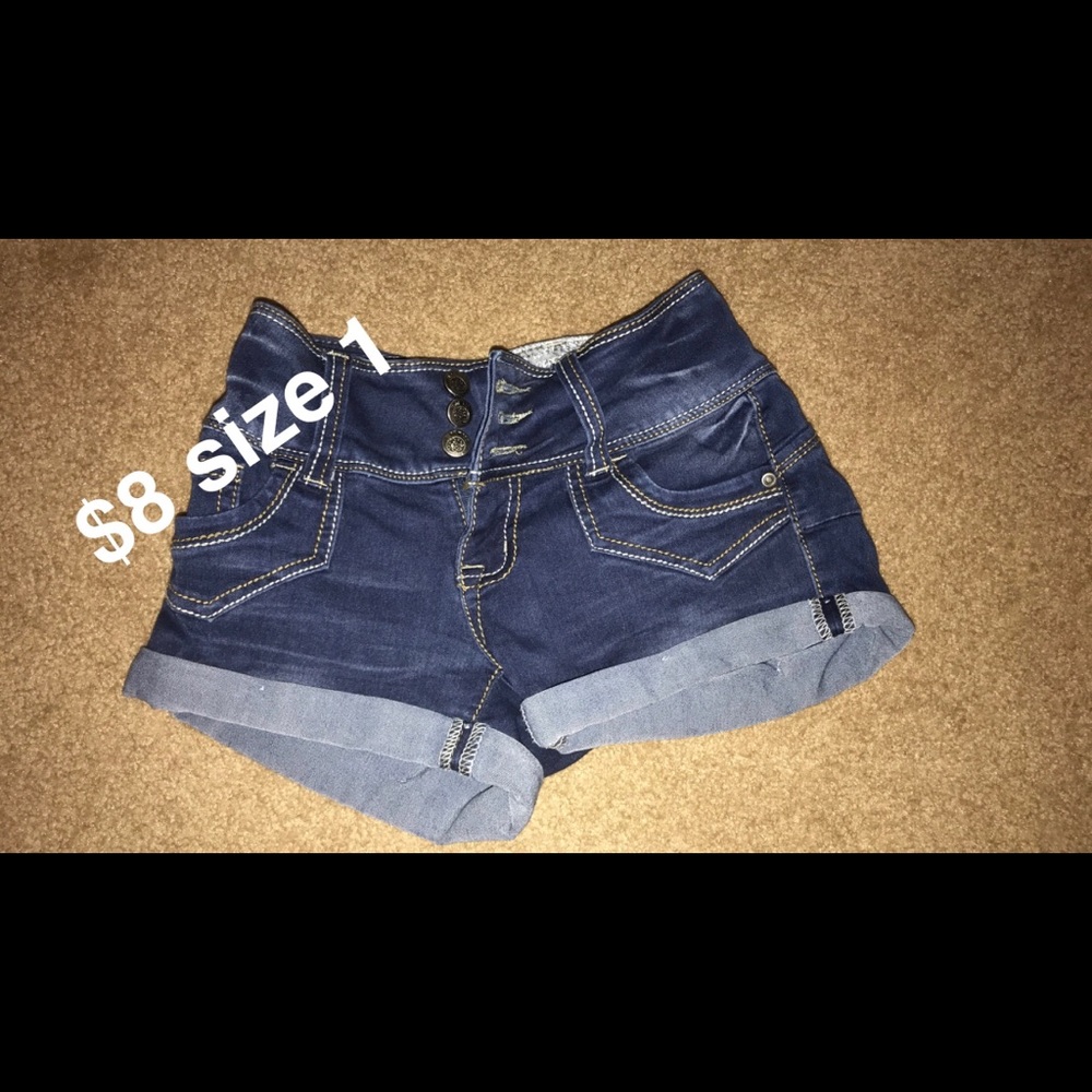 Blue Jean Shorts